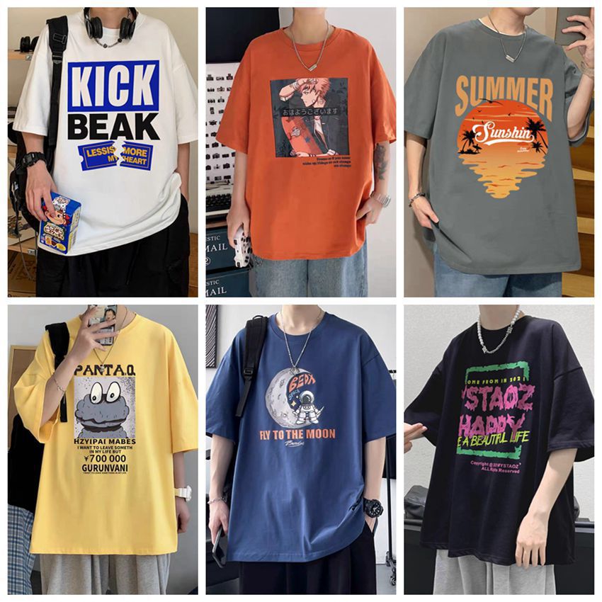 Korean T-Shirts Men's