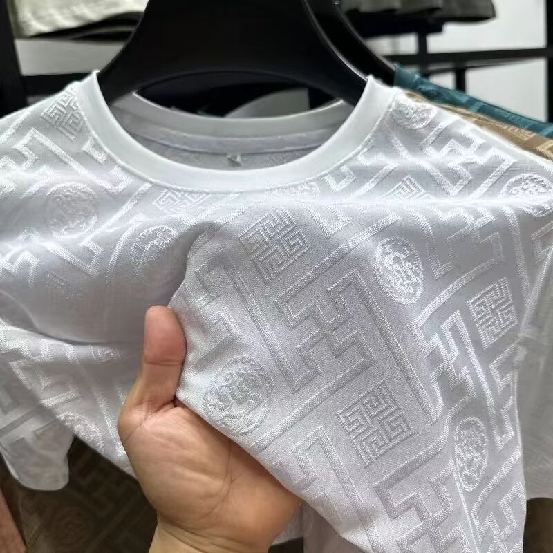 Cool Touch Baskılı T-Shirt Erkek