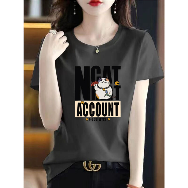 Korean T-Shirts Women's
