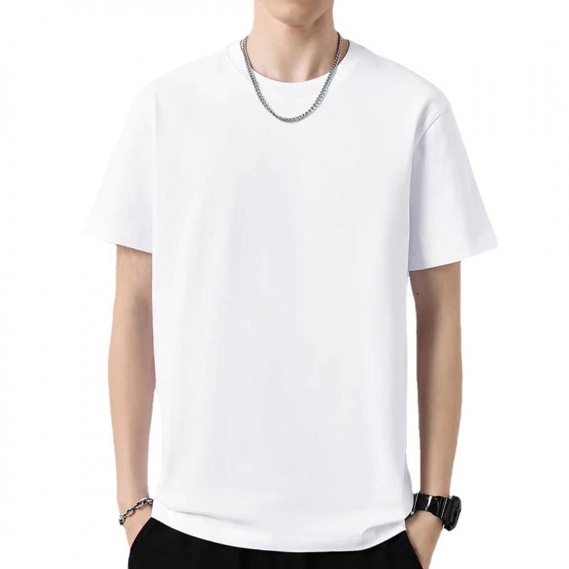 Casual Solid Oversized T-Shirts Men's