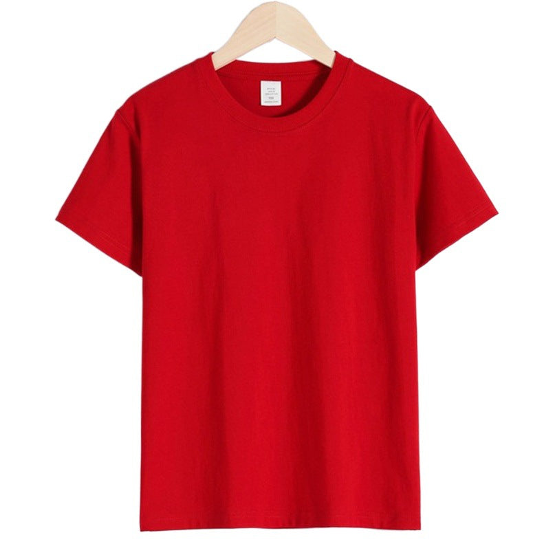 Cotton Solid T-Shirts Unisex