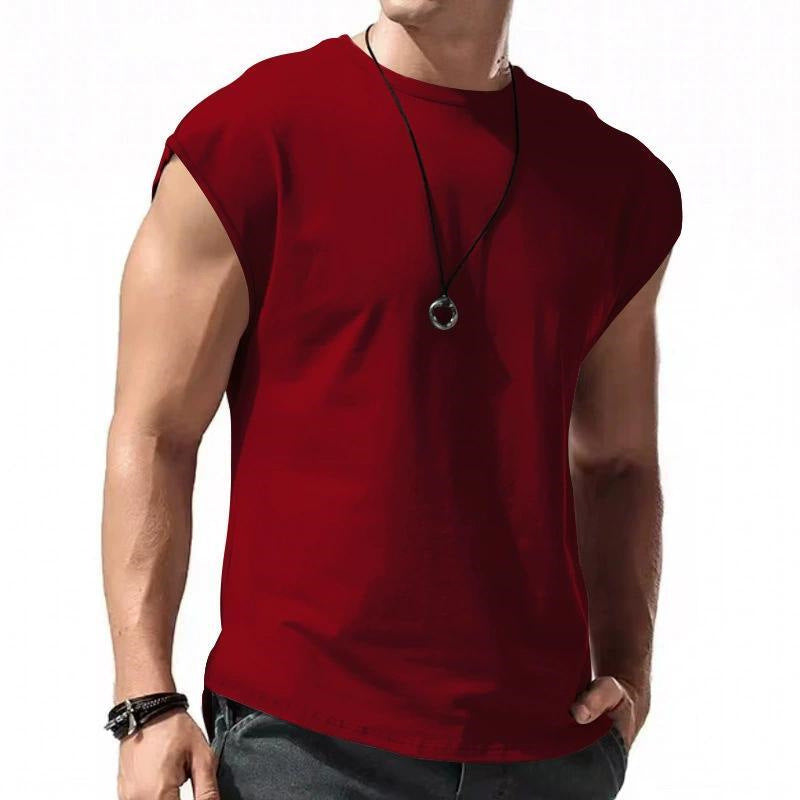 Casual Solid T-Shirts Men's