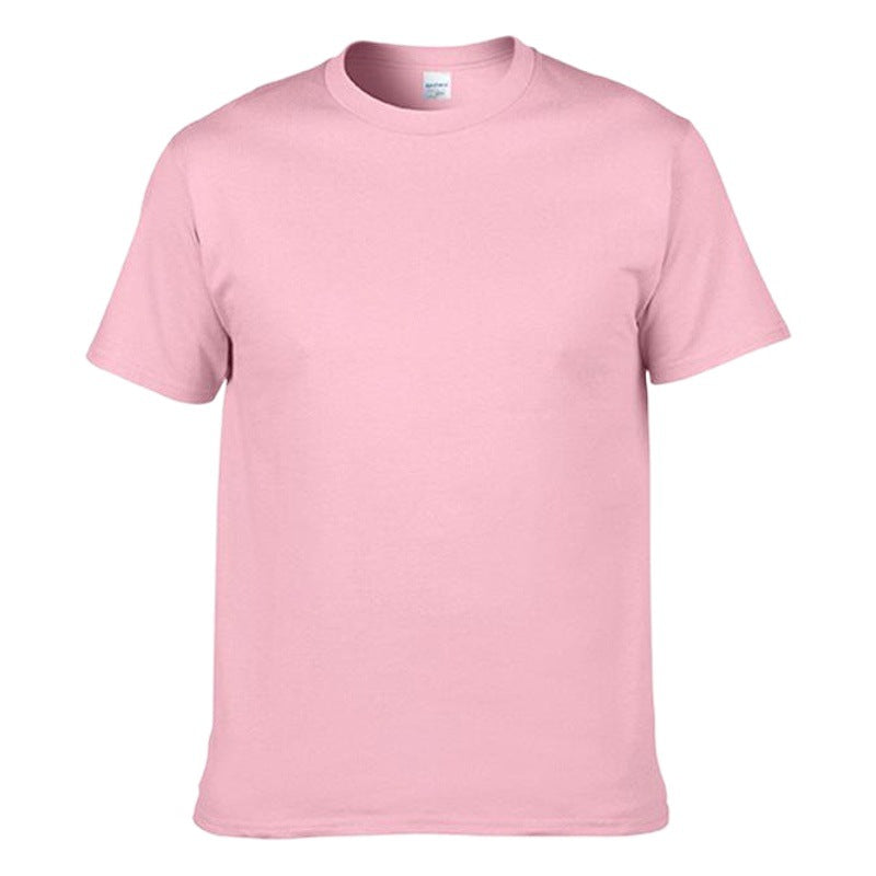 Cotton Solid T-Shirts Men's