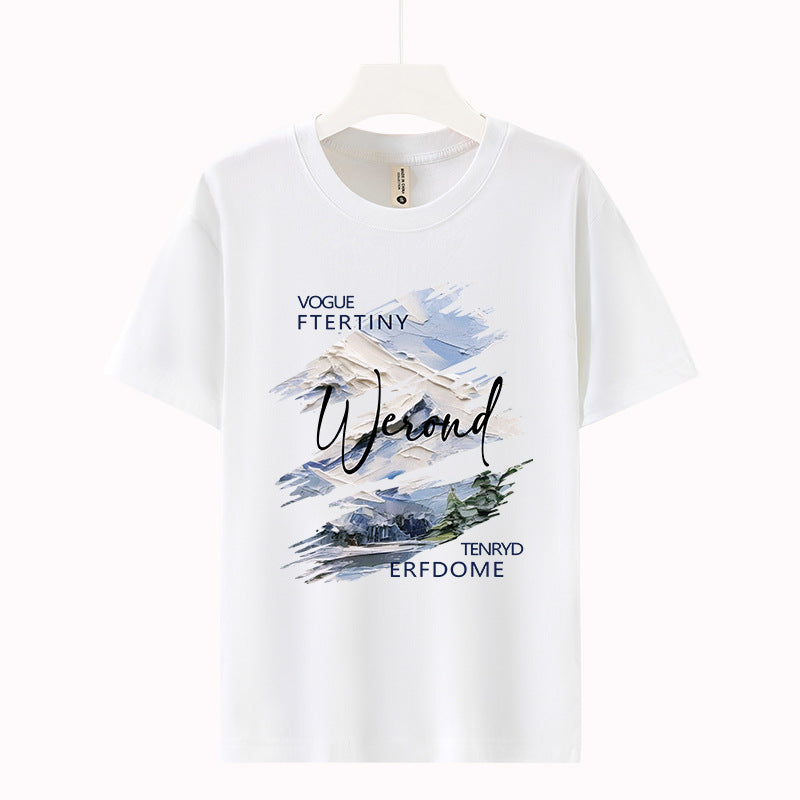 ਸਟਰੀਟਵੇਅਰ ਕਪਾਸ T-Shirts ਮਰਦਾਂ ਲਈ