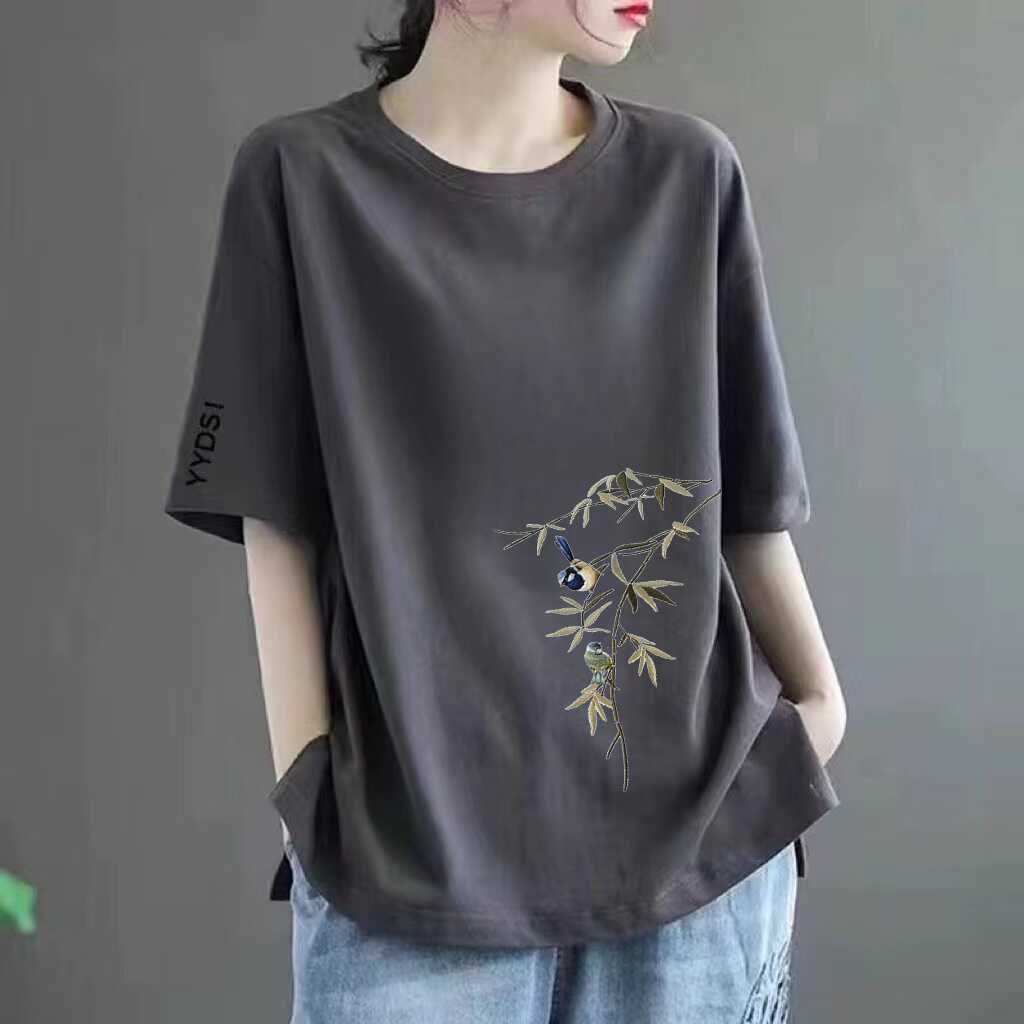 Streetwear Print Oversized T-Shirts Women's