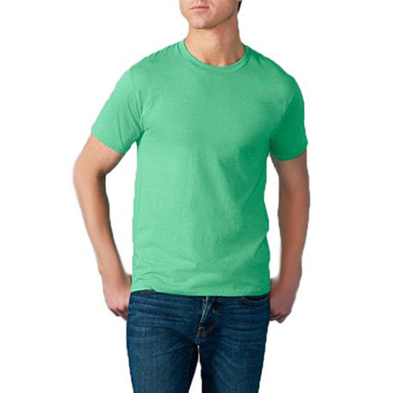 Cotton Solid T-Shirts Men's