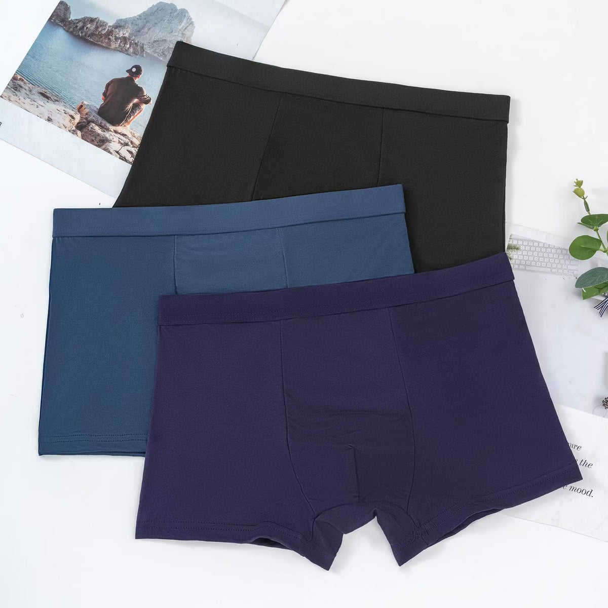 Print Oversized Underwear & Socks Men's