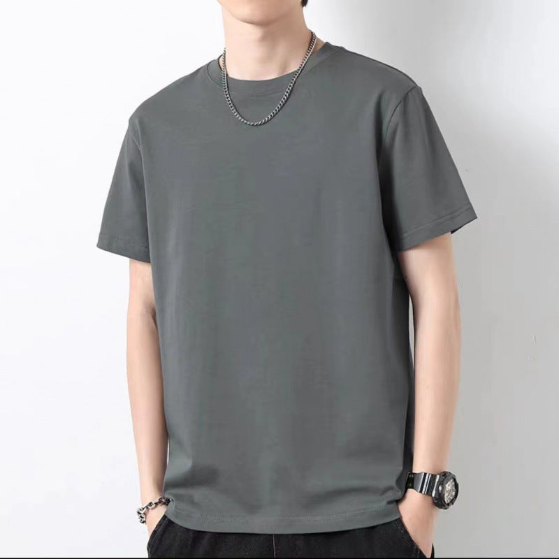 Casual Solid Oversized T-Shirts Men's