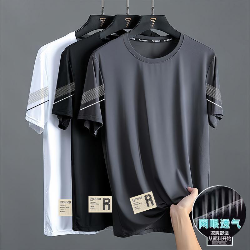 Casual Cool Touch T-Shirts Men's