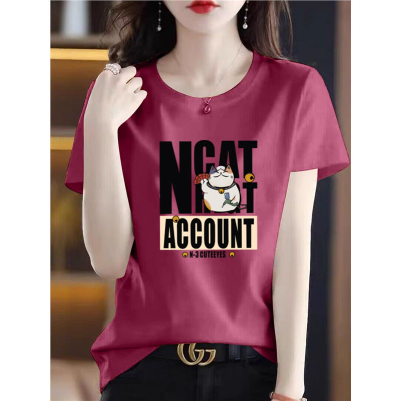 Korean T-Shirts Women's