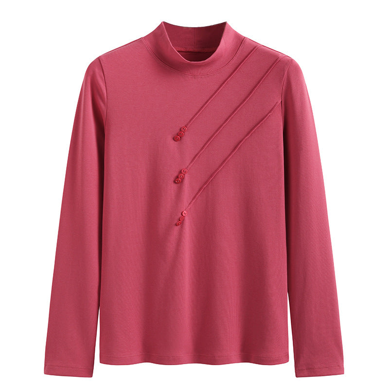 Korean Solid Slim Fit T-Shirts